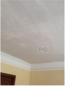 smooth ceiling after stipple removal by PG PAINT & DESIGN Ottawa House Painters