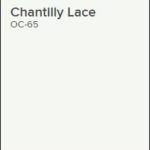 Chantilly Lace OC-65 benjamin moore paint colour sample used by ottawa painters PG PAINT & DESIGN in interior house painting