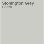 Stonington Gray HC-170 Benjamin Moore Paint Colour sample used by painters in Ottawa PG PAINT & DESIGN house painter