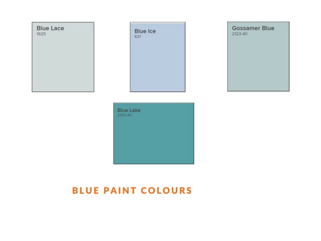 blue paint colours used for interior painting by house painters in Ottawa PG Paint & Design