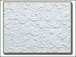 textured ceiling sample